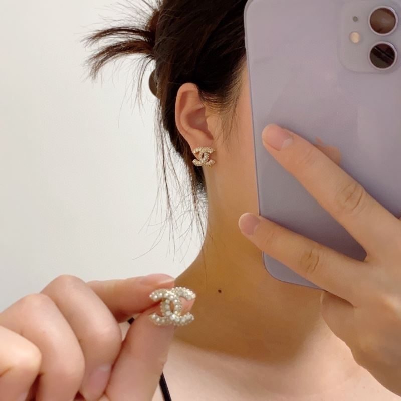 Ch*el earrings